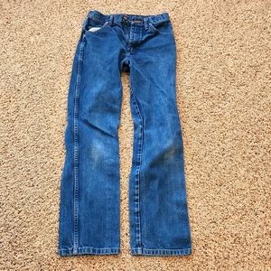 Wrangler jeans boys size 16 bootcut.